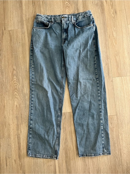 Good American Denim - Good American Women’s Vintage Straight Jeans Indigo 599 - Size 10/30